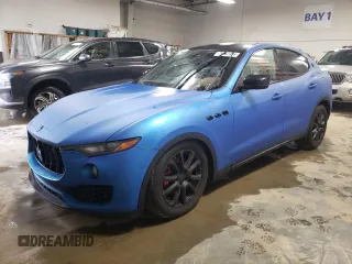 2017 Maserati Levante with VIN ZN661XUA0HX257874, listed as a Copart auction lot 79762394 with 74,890 mi miles and Salvage Title. Bid and sale history available at carsss.com. Image 1.