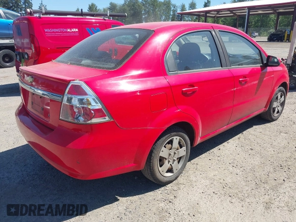 2010 Chevrolet Aveo 1LT with VIN KL1TD5DE9AB094395, listed as a IAAI auction lot 42374214 with 195,893 mi miles and . Bid and sale history available at DreamBid. Image 4.
