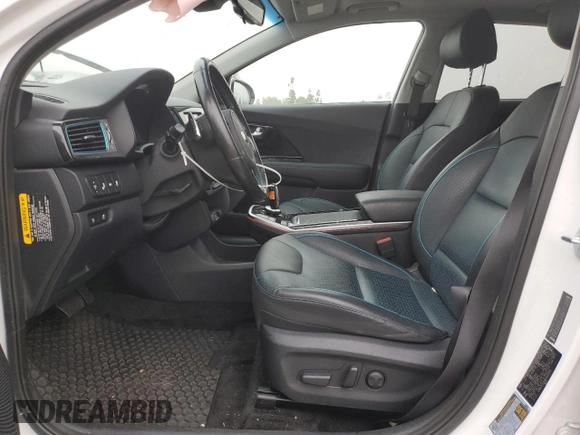 2019 Kia Niro EX Premium with VIN KNDCE3LG1K5027352, listed as a Copart auction lot 75893484 with 82,247 mi miles and Salvage Title. Bid and sale history available at DreamBid. Image 7.