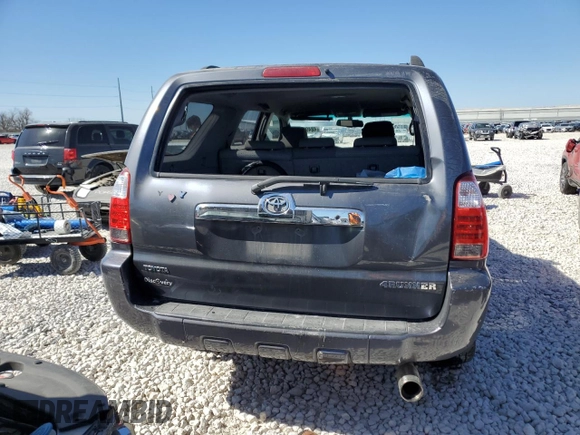 2007 Toyota 4Runner SR5 with VIN JTEZU14R978077936, listed as a Copart auction lot 48493175 with 33,305 mi miles and Salvage Title. Bid and sale history available at carsss.com. Image 6.