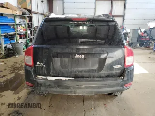 2013 Jeep Compass High Altitude with VIN 1C4NJDAB2DD277807, listed as a Copart auction lot 45500125 with 224,273 mi miles and Salvage Title. Bid and sale history available at carsss.com. Image 6.