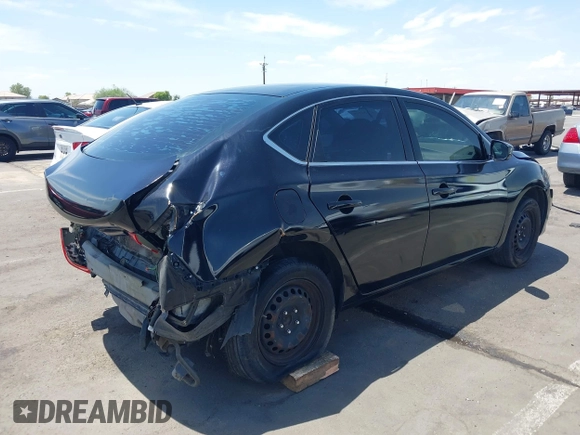 2014 Nissan Sentra SV with VIN 3N1AB7AP8EY247544, listed as a IAAI auction lot 42654316 with 155,129 mi miles and . Bid and sale history available at DreamBid. Image 4.