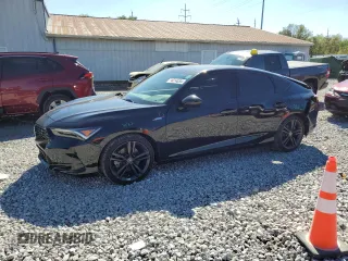 2023 Acura Integra w/A-Spec Package with VIN 19UDE4H35PA023580, listed as a Copart auction lot 74014034 with 23,062 mi miles and Salvage Title. Bid and sale history available at carsss.com. Image 1.