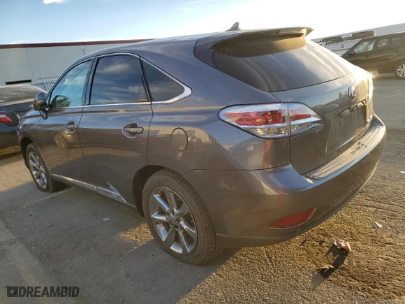 2013 Lexus RX 450h with VIN JTJZB1BA4D2409929, listed as a Copart auction lot 87857895 with 165,043 mi miles and Salvage Title. Bid and sale history available at carsss.com. Image 2.