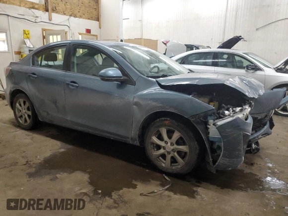 2010 Mazda Mazda3 i Touring with VIN JM1BL1SF8A1339706, listed as a Copart auction lot 46258745 with 113,809 mi miles and Salvage Title. Bid and sale history available at carsss.com. Image 4.