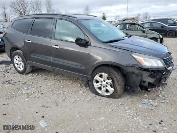 2014 Chevrolet Traverse LS with VIN 1GNKRFKD2EJ139167, listed as a Copart auction lot 50783505 with 0 mi miles and Clean Title. Bid and sale history available at carsss.com. Image 4.