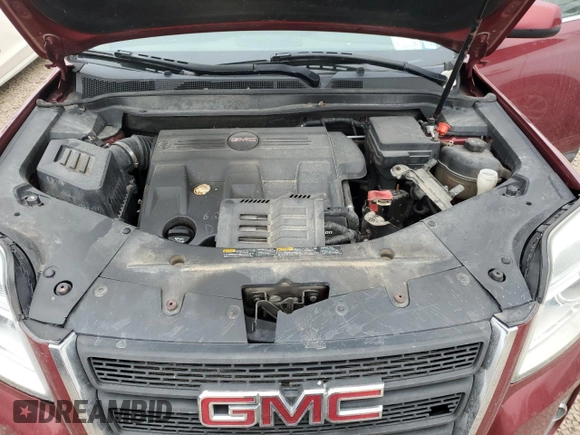 2011 GMC Terrain SLE-2 with VIN 2CTFLTE55B6350519, listed as a Copart auction lot 50501645 with 188,601 mi miles and Salvage Title. Bid and sale history available at carsss.com. Image 12.