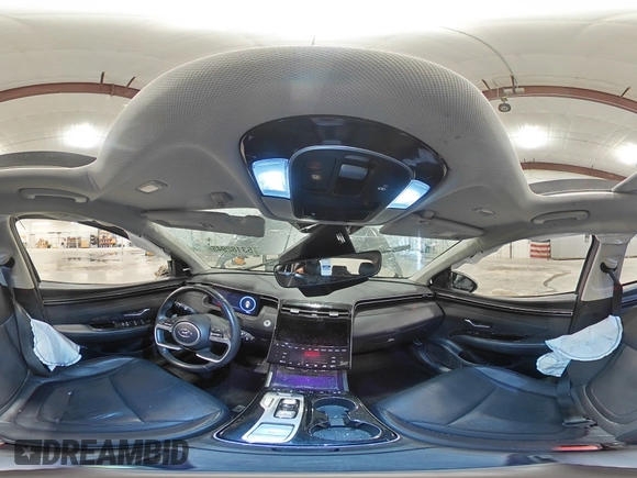 2022 Hyundai Tucson Limited with VIN 5NMJECAE1NH020573, listed as a Copart auction lot 53182945 with 108,289 mi miles and Salvage Title. Bid and sale history available at carsss.com. Image 14.