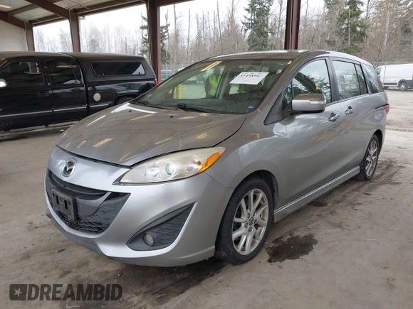 2014 Mazda 5 Touring with VIN JM1CW2CL6E0164146, listed as a IAAI auction lot 41458945 with 157,345 mi miles. Bid and sale history available at carsss.com. Image 17.