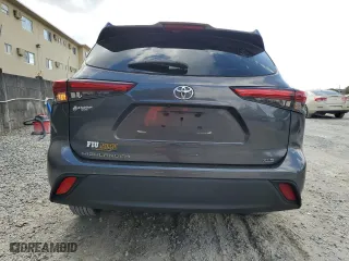 2020 Toyota Highlander XLE with VIN 5TDGZRAH4LS022288, listed as a Copart auction lot 50589795 with 64,994 mi miles and Non Repairable. Bid and sale history available at carsss.com. Image 6.