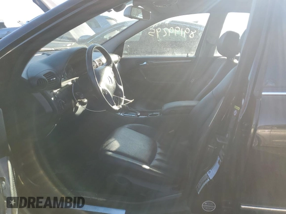 2006 Mercedes-Benz C 280 Luxury with VIN WDBRF92H76F786736, listed as a Copart auction lot 89199295 with 99,496 mi miles and Salvage Title. Bid and sale history available at DreamBid. Image 7.
