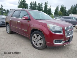 2015 GMC Acadia Denali z VIN 1GKKVTKD8FJ320735, wystawiony jako IAAI lot #42511095 z przebiegiem 196 571 mil mil oraz . Historia ofert i sprzedaży dostępna na DreamBid. Obrazek 1.