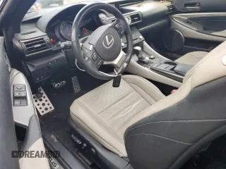 2015 Lexus RC 350 F Sport z VIN JTHHE5BC9F5005622, wystawiony jako Copart lot #55514135 z przebiegiem 84 164 mil mil oraz Szkoda całkowita • Salvage title. Historia ofert i sprzedaży dostępna na DreamBid. Obrazek 8.
