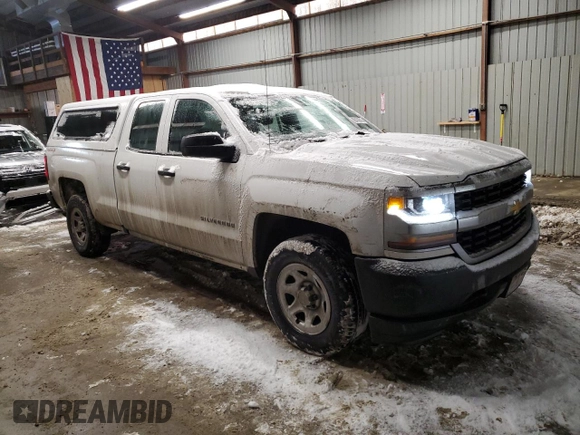 2016 Chevrolet Silverado 1500 Work Truck with VIN 1GCVKNEH7GZ266584, listed as a Copart auction lot 88453615 with 180,267 mi miles and Salvage Title. Bid and sale history available at carsss.com. Image 4.