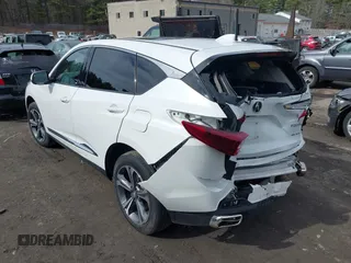 2023 Acura RDX w/Advance Package with VIN 5J8TC2H7XPL008909, listed as a IAAI auction lot 41802749 with 23,444 mi miles. Bid and sale history available at carsss.com. Image 3.