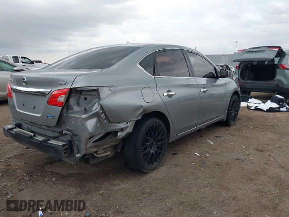 2014 Nissan Sentra SV with VIN 3N1AB7AP2EL684646, listed as a IAAI auction lot 42184303 with 147,172 mi miles and . Bid and sale history available at DreamBid. Image 4.