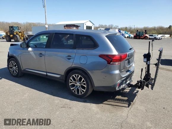 2017 Mitsubishi Outlander ES z VIN JA4AZ2A39HZ016343, wystawiony jako Copart lot #53660275 z przebiegiem 91 788 mil mil oraz Szkoda całkowita • Salvage title. Historia ofert i sprzedaży dostępna na DreamBid. Obrazek 2.