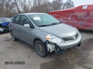 2011 Nissan Versa 1.8 S with VIN 3N1BC1AP9BL444391, listed as a IAAI auction lot 41745130 with 191,168 mi miles. Bid and sale history available at carsss.com. Image 1.