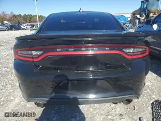 2017 Dodge Charger R/T Scat Pack with VIN 2C3CDXGJ3HH652745, listed as a Copart auction lot 84388184 with 105,733 mi miles and Salvage Title. Bid and sale history available at carsss.com. Image 6.