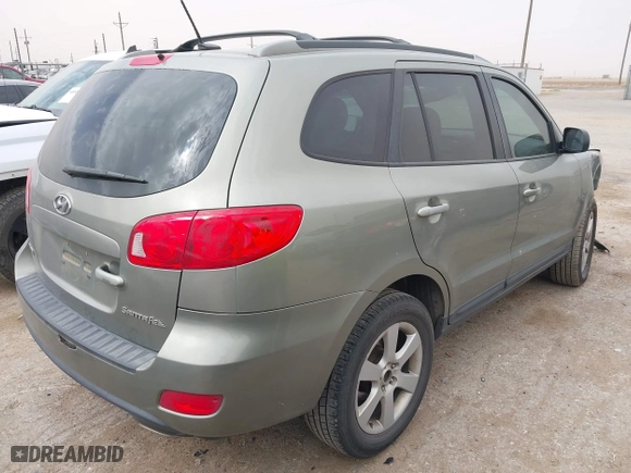 2009 Hyundai Santa Fe SE with VIN 5NMSH13E39H297907, listed as a IAAI auction lot 41708199 with 203,771 mi miles. Bid and sale history available at carsss.com. Image 4.