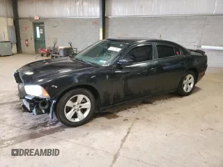 2014 Dodge Charger SE with VIN 2C3CDXBG1EH117145, listed as a Copart auction lot 55127695 with 182,476 mi miles and Salvage Title. Bid and sale history available at DreamBid. Image 1.