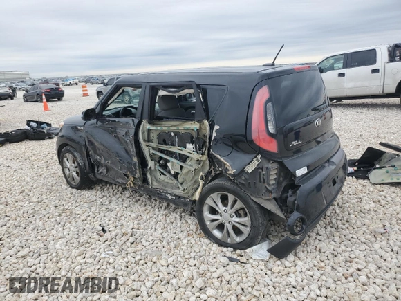 2016 Kia Soul + with VIN KNDJP3A5XG7401987, listed as a Copart auction lot 47031655 with 0 mi miles and Salvage Title. Bid and sale history available at carsss.com. Image 2.