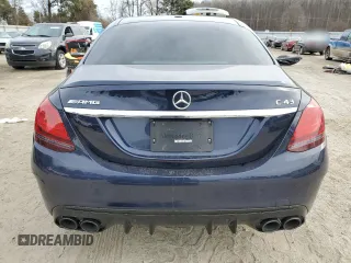 2020 Mercedes-Benz C 43 AMG with VIN W1KWF6EB3LR594563, listed as a Copart auction lot 88457735 with 67,092 mi miles and Salvage Title. Bid and sale history available at carsss.com. Image 6.