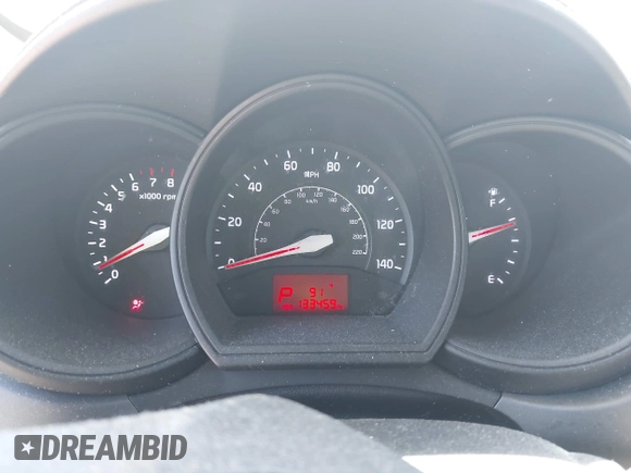 2013 Kia Rio EX with VIN KNADN4A32D6119638, listed as a IAAI auction lot 42313287 with 133,459 mi miles and . Bid and sale history available at DreamBid. Image 7.