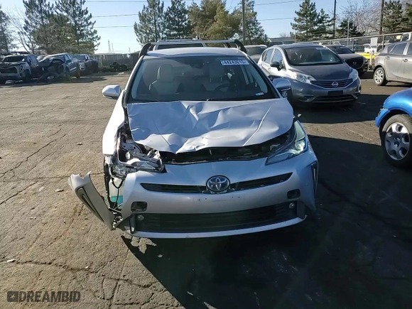 2022 Toyota Prius LE with VIN JTDL9MFU6N3037483, listed as a Copart auction lot 44243615 with 119,528 mi miles and Salvage Title. Bid and sale history available at carsss.com. Image 10.