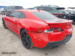 2015 Chevrolet Camaro SS with VIN 2G1FJ1EW6F9297521, listed as a IAAI auction lot 41321710 with 27,830 mi miles. Bid and sale history available at carsss.com. Image 3.