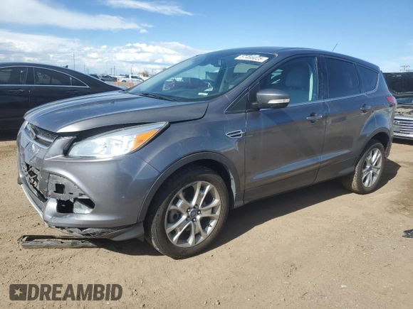 2013 Ford Escape SEL с VIN 1FMCU9H91DUD38428, выставлен на аукционе Copart как лот 57466025 с пробегом 106 858 миль миль и Списание • Salvage title. История ставок и продаж доступна на DreamBid. Изображение 1.