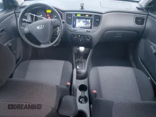 2007 Kia Rio LX with VIN KNADE123476256372, listed as a Copart auction lot 84759904 with 88,725 mi miles and Salvage Title. Bid and sale history available at carsss.com. Image 8.