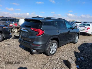 2019 GMC Terrain SLE with VIN 3GKALTEX4KL370851, listed as a Copart auction lot 46366275 with 126,581 mi miles and Salvage Title. Bid and sale history available at carsss.com. Image 3.