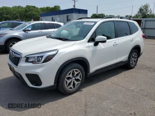 2019 Subaru Forester Premium with VIN JF2SKAGC3KH545463, listed as a Copart auction lot 58963455 with 109,682 mi miles and Salvage title. Bid and sale history available at DreamBid. Image 1.