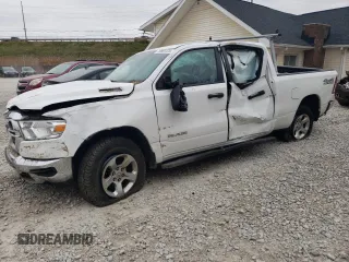 2019 Ram 1500 Tradesman z VIN 1C6SRFNT0KN655406, wystawiony jako Copart lot #78881474 z przebiegiem 99 980 mil mil oraz Szkoda całkowita • Salvage title. Historia ofert i sprzedaży dostępna na DreamBid. Obrazek 1.