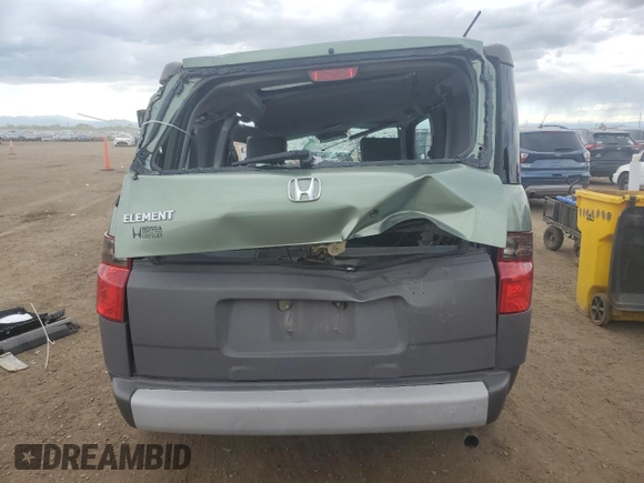 2004 Honda Element EX с VIN 5J6YH28604L011305, выставлен на аукционе Copart как лот 57808315 с пробегом 251 197 миль миль и На запчасти • Non repairable. История ставок и продаж доступна на DreamBid. Изображение 6.