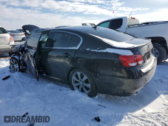 2009 Lexus GS 350 with VIN JTHCE96S290023318, listed as a Copart auction lot 39193064 with 124,677 mi miles and Salvage Title. Bid and sale history available at carsss.com. Image 2.