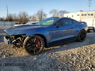 2021 Ford Mustang Shelby GT500 with VIN 1FA6P8SJ8M5500108, listed as a Copart auction lot 47684225 with 11,437 mi miles and Salvage title. Bid and sale history available at DreamBid. Image 1.