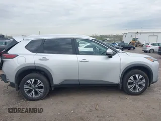 2023 Nissan Rogue SV with VIN 5N1BT3BB5PC798144, listed as a IAAI auction lot 42073608 with 23,706 mi miles. Bid and sale history available at carsss.com. Image 12.