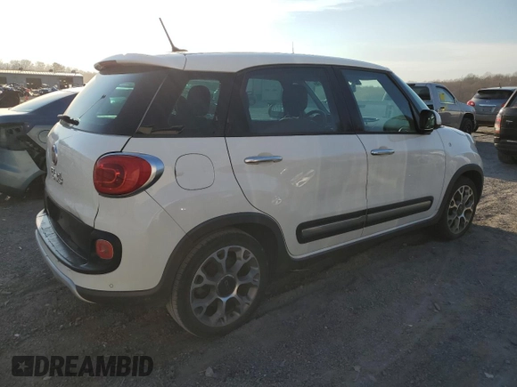 2014 FIAT 500L Trekking with VIN ZFBCFADH8EZ021086, listed as a Copart auction lot 47660075 with 78,250 mi miles and Clean Title. Bid and sale history available at DreamBid. Image 3.