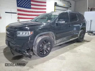 2021 GMC Acadia SLE with VIN 1GKKNRLS2MZ213274, listed as a Copart auction lot 48295345 with 64,457 mi miles and Salvage Title. Bid and sale history available at DreamBid. Image 1.