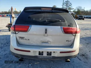 2012 Lincoln MKX with VIN 2LMDJ6JK6CBL00372, listed as a Copart auction lot 87796245 with 167,133 mi miles and Salvage Title. Bid and sale history available at carsss.com. Image 6.