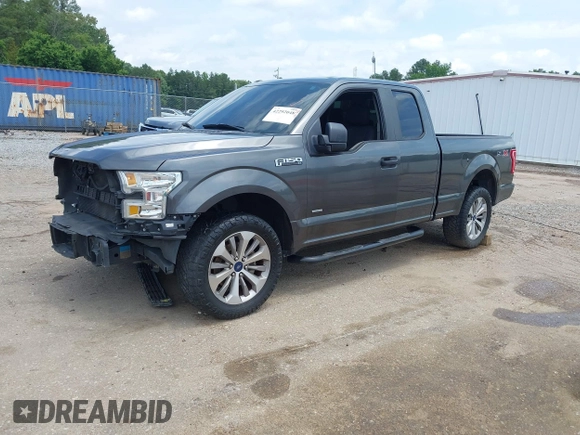 2017 Ford F-150 XL with VIN 1FTEX1CP1HFC17811, listed as a IAAI auction lot 42292048 with 80,841 mi miles and . Bid and sale history available at DreamBid. Image 19.