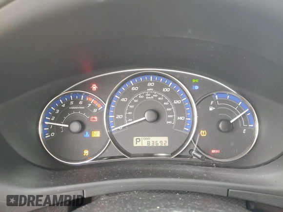 2012 Subaru Forester X Premium with VIN JF2SHADC1CH470590, listed as a Copart auction lot 59909125 with 83,692 mi miles and Salvage title. Bid and sale history available at DreamBid. Image 9.