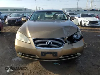 2007 Lexus ES 350 with VIN JTHBJ46G572073489, listed as a Copart auction lot 49692615 with 109,274 mi miles and Salvage Title. Bid and sale history available at carsss.com. Image 5.