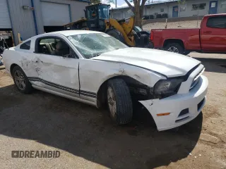 2014 Ford Mustang V6 with VIN 1ZVBP8AM4E5321289, listed as a Copart auction lot 57625845 with 143,127 mi miles and Salvage title. Bid and sale history available at DreamBid. Image 4.