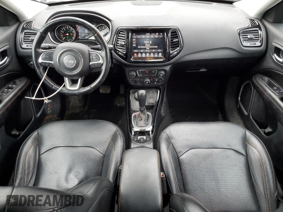 2020 Jeep Compass Limited with VIN 3C4NJDCB8LT223675, listed as a Copart auction lot 46897055 with 58,899 mi miles and Non Repairable. Bid and sale history available at carsss.com. Image 8.