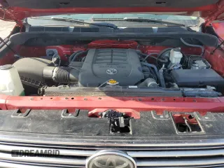 2018 Toyota Tundra SR5 with VIN 5TFHW5F16JX678999, listed as a Copart auction lot 64067595 with 45,627 mi miles and Salvage title. Bid and sale history available at DreamBid. Image 11.