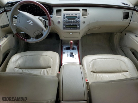2007 Hyundai Azera SE with VIN KMHFC46F57A179561, listed as a Copart auction lot 65562574 with 161,939 mi miles and Salvage Title. Bid and sale history available at carsss.com. Image 8.