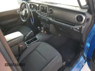 2021 Jeep Wrangler Sport S with VIN 1C4GJXAN0MW790739, listed as a Copart auction lot 75872624 with Not Provided miles and Salvage Title. Bid and sale history available at DreamBid. Image 8.